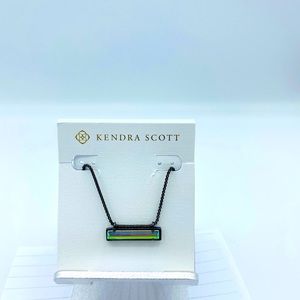 Kendra Scott Leanor Necklace in Gunmetal